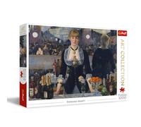 Trefl- Camarero Bar en el Folies Bergere 1000 Piezas Colección Edouard Manet, Entretenimiento Creativo, Puzzles de Arte, para Adultos y Niños Mayores de 12 años, Multicolor (10819)