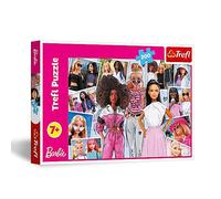 Trefl 200 Piezas-Puzle de Colores con la muñeca más Famosa del Mundo, Barbie con Amigas, Entretenimiento Creativo, Juego para niños a Partir de 7 años, Multicolor (TR29033)