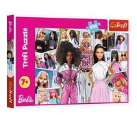 Trefl 200 Piezas-Puzle de Colores con la muñeca más Famosa del Mundo, Barbie con Amigas, Entretenimiento Creativo, Juego para niños a Partir de 7 años, Multicolor (TR29033)