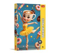 Trefl - BrainRots, Ballerina Cappuccina - Puzzle de 200 Piezas - Puzzle del Colorido Universo Surrealista, para niños a Partir de 7 años