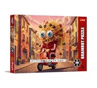 Trefl - BrainRots, Bungoletti Spaghettini - Rompecabezas de 200 Piezas - Rompecabezas Colorido del Universo Surrealista, para niños a Partir de 7 años