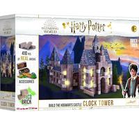 Trefl Brick Trick Construye De Ladrillos- Clock Tower, Torre De Reloj - Harry Potter, Hogwart, Magía, EKO Bloques De Ladrillo, DIY, Más De 400 Ladrillos, Reutilizable, Juego Creativo para Niños