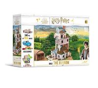 Brick Trick Trefl Harry Potter - La Madriguera - Construye con Ladrillos, The Burrow - Casa Weasley, Ladrillos EKO, 340 Ladrillos, Reutilizables, Set Creativo para niños a Partir de 8 años