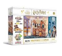 Trefl - Brick Trick Harry Potter: Quality Quidditch Supplies - Construye con Ladrillos, Equipo De Quidditch De La Marca Shop, Bloques De Ladrillos EKO, 210 Ladrillos, para Niños A Partir De 7 Años