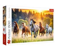 Trefl: Caballos salvajes - rompecabezas de 1500 piezas