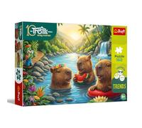 Trefl - Capibara - 160 Piezas - Colorido Rompecabezas con Animales y la Familia Treflik, diversión para niños a Partir de 5 años