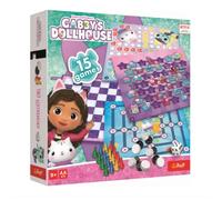 Trefl: Casa de muñecas de Gabi, juego de colección de 15 piezas