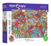 Trefl Detalles Sorprendentes, Cartón Más Grueso, BIO, EKO, Entretenimiento Creativo Para Adultos Y Niños A Partir De 12 Años puzzle Spy Imaginary Cities: Roma, Italia 1002 Elementos