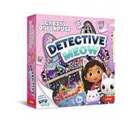 Trefl Detective Miau, Gabby's Dollhouse. Juego colaborativo de la Serie Spy Guy. Juego de observación para los más pequeños, para niñas y niños a Partir de 3 años