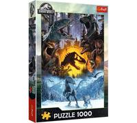 Trefl: Dinosaurios de Jurassic World - Rompecabezas de 1000 piezas