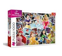 Trefl, Princesas Puzle de 1000 Piezas-Rompecabezas con Las protagonistas de Las películas de Disney, para Adultos y niños a Partir de 14 años, Multicolor (10905)