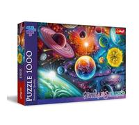 Trefl DreamScapes: Aventura Espacial-Puzle de 1000 Piezas-Serie de Cuadros del Mundo de ensueño, para Adultos y niños a Partir de 14 años, Multicolor (10931)