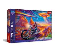 Trefl - DreamScapes: Viaje Loco - Puzle de 1000 Piezas - Serie de Cuadros del Mundo de ensueño, para Adultos y niños a Partir de 14 años