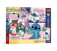 Trefl - Dúo cósmico - 300 Piezas - Rompecabezas de Colores con los Personajes del Cuento, encájalas Entre sí, póster Exclusivo Incluido, diversión para niños a Partir de 8 años