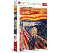 Trefl Edvard Munch El Grito 1000 Elementos-Puzzle de Arte para Adultos y niños a Partir de 12 años, Multicolor (93755)