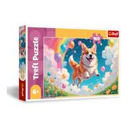 Trefl - El Mejor Amigo del Hombre - Puzle de 160 Piezas - Puzle de Colores con un Perro, Entretenimiento Creativo, Juego para niños a Partir de 6 años