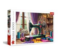 Trefl Puzzle El Taller de mi Sastre - 1000 piezas, multicolor, para mayores de 14 (10952)
