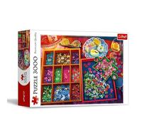 Trefl Erwachsene und Kinder AB Noche 3000 Piezas Aficionados, Rompecabezas DIY, Ocio Creativo, Entretenimiento, Puzle Clásico para Adultos y Niños A Partir De 15 Años, Multicolor, Talla única (33079)