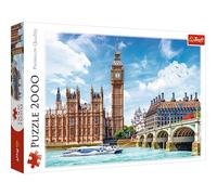 Trefl- Europäische Hauptstadt, Stadtlandschaft, Berühmte Wahrzeichen, DIY, Kreative Unterhaltung, Klassiker für Erwachsene und Kinder AB 12 Jahren Puzzle, Multicolor (27120)