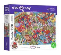 Trefl Detalles Sorprendentes, Cartón Más Grueso, BIO, EKO, Entretenimiento Creativo Para Adultos Y Niños A Partir De 12 Años puzzle Spy Imaginary Cities: Roma, Italia 1002 Elementos
