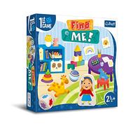 Trefl - Find me, Primer Juego de Mesa - Juego de Mesa para los más pequeños, Encontrar Objetos, Juego cooperativo para niños pequeños, Elementos Grandes, Aprender Jugando, 02345