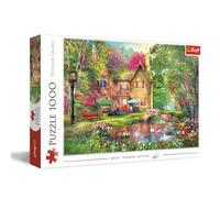 Trefl Embarcadero en el Bosque-Puzle de 1000 Piezas-Rompecabezas DIY, Pintura, Entretenimiento Creativo, para Adultos y Niños Mayores de 12 años, Multicolor (10861)