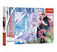 Trefl: Frozen 2 - Mundo mágico de hermanas, rompecabezas de 200 piezas