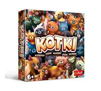 Trefl Gatitos - Juego de mesa loco para toda la familia, gatos, amantes de los gatos, juego de fiesta lleno de giros de acción, para adultos y niños a partir de 6 años