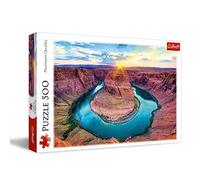 Trefl Gran Cañón, EE.UU 500 Piezas-Rompecabezas para Aficionados a los Viajes, Entretenimiento Creativo, Juego, Puzle clásico para Adultos y niños a Partir de 10 años, Multicolor (37469)
