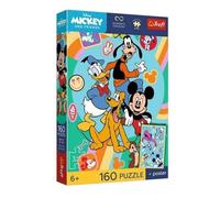 Trefl - Hora del ratón - 160 elementos - Colorido rompecabezas con héroes cuentos de hadas, conéctate con, póster único en juego, entretenimiento creativo, diversión para niños a partir de 6 años