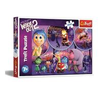 Trefl - Inside out 2, Emociones Adolescentes - Puzle de 200 Piezas - Puzle de Colores con los Personajes de la película de Dibujos Animados, Juego para niñas y niños a Partir de 7