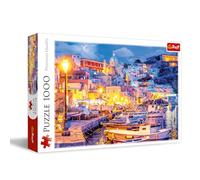 Trefl Procida de Noche, Italia 1000 Piezas DIY con una Isla Italiana, Entretenimiento Creativo, Diversión, Puzzle Clásico para Adultos y Niños Mayores de 12 años, Multicolor (10794)