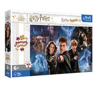 Trefl Junior - Harry Potter, El Mágico Mundo de Harry Potter - Puzzles 160 XL Super Shape - Puzzles Locos, Piezas Grandes, Puzzles con Personajes de Películas, Diversión para Niños a Partir de 6 años