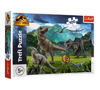 Jurassic World 100 Piezas-Colorido Dinosaurios, Entretenimiento Creativo, Diversión para Niños a Partir de 5 años Puzzle, Color Dominion, Jurassic Park (Trefl 16441)