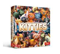 Trefl Kitties - Juego de Mesa Loco para Toda la Familia, Gatos, para Amantes de Gatos, Juego de salón Lleno de giros y Vueltas, para Adultos y niños a Partir de 6 años