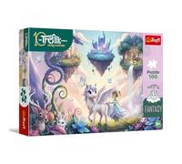 Trefl - La Familia Treflik, Inspirada en la fantasía - Mundos mágicos - 100 Piezas - Rompecabezas Coloridos llenos de Magia, Entretenimiento Creativo, diversión para niños a Partir de 5 años