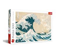 Trefl La Gran Ola de Gatos Puzzle de 500 Piezas, DIY, Entretenimiento Creativo, para Adultos y niños a Partir de 10 años