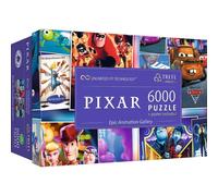 TREFL- Héroes de los Cuentos de Hadas Pixar Prime-Puzzle UFT: Disney, Epic Animation Gallery-6000 Piezas, puzle Grande, cartón más Grueso, para Adultos niños Desde los 12 años, Multicolor (81038)