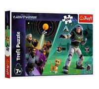 Trefl 200 Piezas, Rompecabezas de Colores con Personajes de Cuentos de Hadas, Entretenimiento, Diversión para Niños Mayores de 7 Años Puzzle, Aventuras de Buzz Lightyear (13284)