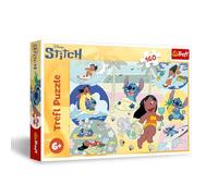 Trefl Lilo & Stitch - Puzzle de 160 Piezas, Entretenimiento Creativo con Lilo y Stitch