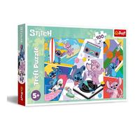 Trefl - Lilo & Stitch, Recuerdos de Lilo & Stitch - Puzle 100 Piezas - Puzle de Colores con los Personajes de la Serie Infantil, Entretenimiento Creativo, Juego para niños a Partir de 5 años