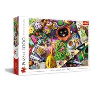 Trefl - Limpiando el jardín - Puzle de 1000 Piezas - Rompecabezas DIY, Entretenimiento Creativo, Puzle clásico para Adultos y niños a Partir de 14 años