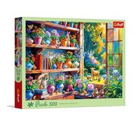 Trefl - Mañana de Primavera en el Invernadero - Rompecabezas de 500 Piezas - Rompecabezas DIY, Entretenimiento Creativo, para Adultos y niños a Partir de 10 años