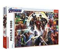 Trefl - Marvel, Avengers: Endgame - Puzzle 1000 Elementos - Puzzle de Superhéroes, DIY, Entretenimiento Creativo, Diversión, Puzzle Clásico para Adultos y Niños a Partir de 12 Años