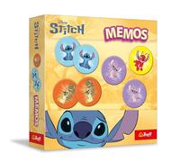 Trefl - Memos Lilo & Stitch - Juego de Memoria para los más pequeños, búsqueda de Parejas de imágenes, Juego de Memoria con los Personajes del Dibujo Animado, para niños a Partir de 3 años