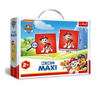 Trefl - Memos Maxi PSI Patrol - Juego de imágenes para los más pequeños, buscador de Piratas, Juego de Memoria clásico con la Patrulla Canina de Bohatern, para niños a Partir de 2 años