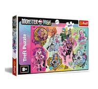 Trefl Monster High, ¡Aquí Mandan los Zombis 300 Piezas-Puzle de Colores con los Personajes de la película Animada, Entretenimiento Creativo, Juego para niños a Partir de 8 años, Multicolor (23027)