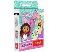 Trefl - MooKao Junior Gabby's Dollhouse - Juego de cartas dinámico, tarjeta rápida para adultos y niños a partir de 5 años