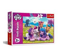 Trefl My Little Pony, Tus Amigos Ponis 30 Piezas-Puzle de Colores con los Personajes de la Serie Infantil, Entretenimiento Creativo, Juego para niños a Partir de 3 años, Multicolor (18299)