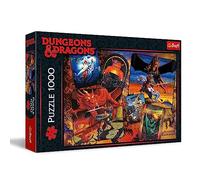 Trefl - Orígenes Dungeons & Dragons - Puzzle 1000 Elementos - Puzzle Rompecabezas para Fans de La Fantasía y Jugadores de D&D, Bricolaje, Creativo, Diversión, para Adultos y Niños Mayores de 12 Años